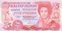 p12a from Falkland Islands: 5 Pounds from 1983